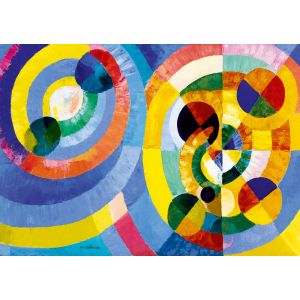 Bluebird Puzzle Robert Delaunay - Circular Forms, 1930