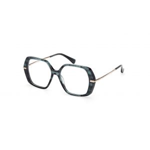 Max Mara Femme MM5175 98 Montures optiques Acétate Vert Géométrique Normale