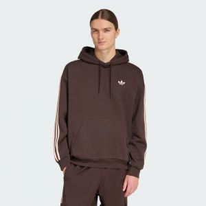 Adidas Originals SWEAT-SHIRT &Agrave; CAPUCHE ADICOLOR CLASSICS 3 BANDES, pointure X-Small - Taille X-Small
