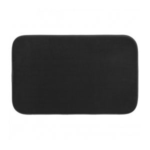 Tapis Salle de Bain "Mémoire de Forme" 80x50cm Noir"