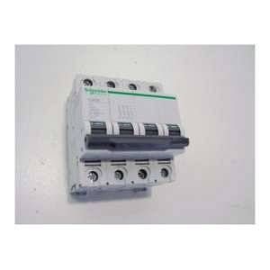 Schneider Electric Disjoncteur 1A 4P courbe C 10kA C60N (remplac&eacute; par A9F74401) 24222 ELECTRIC