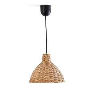 Image de Suspension en rotin Ø22 cm, Alaya Naturel Taille Taille Unique