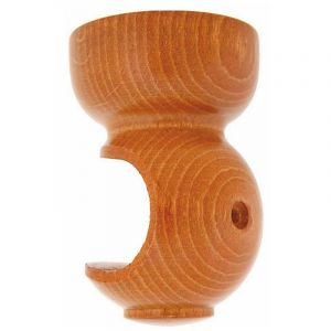 Riel Chyc - Support en bois lisse plafond 28 x 82 mm teck
