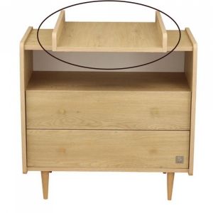 Sauthon Plan &Agrave; Langer Pour Commode 2 Tiroirs 1 Niche My Love