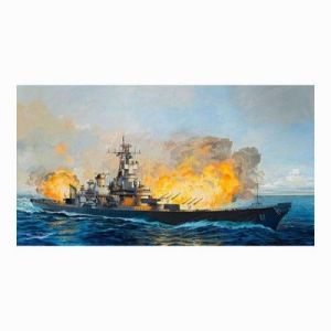 Revell 05129 - Maquette bateau Battleship U.S.S. New Jersey Bb-62 (1982)