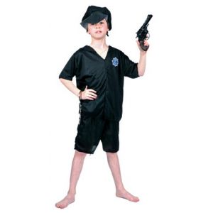 Déguisement De Policier &#8211; Enfant - Garçon - Taille 8/10 ans (128 à 140 cm)