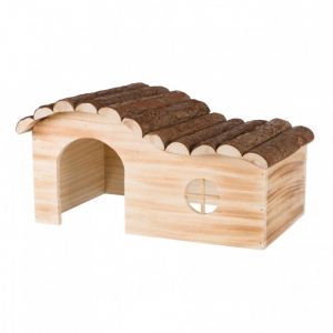 Trixie Natural Living Maison Hanna en bois flammé Souris et Hamsters