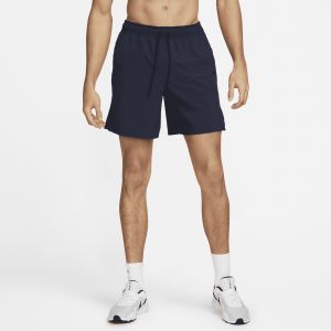 Nike Short non doubl&eacute; Unlimited Dri-FIT 18 cm pour homme - Bleu - Taille XL - Male