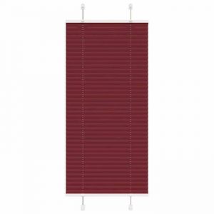 VidaXL Store plissé rouge bordeaux 60x100 cm largeur du tissu 59,4 cm