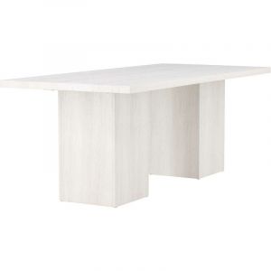Table repas 6 places Olga - Blanc
