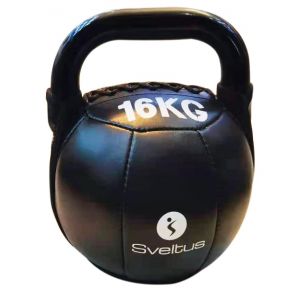 Sveltus Soft kettlebell PU noir 16 kg