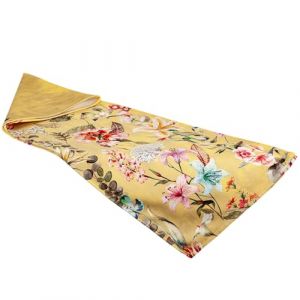 Romimex Chemin de Table Jaune 180 x 30 x 1 cm