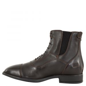 Boots d'&eacute;quitation en cuir &agrave; lacet et zip BR Equitation Jodhpur CL+Duchesse