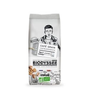 Café grain 100% arabica doux 250g bio