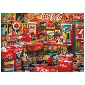 Schmidt Puzzle 1000 pièces Coca Cola nostalgie Coloris Unique