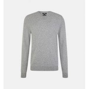 Galeries Lafayette Pull cachemire homme Nachve col V Gris