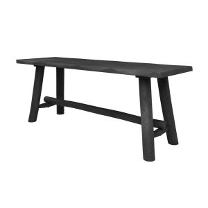 Image de Rendez Vous Déco Banc noir Toxis 110 cm - Noir