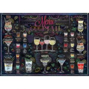 Trefl Puzzle 500 pièces : Menu Cocktails