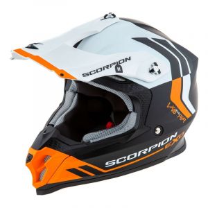 Scorpion Casque cross VX 16 Evo Air Fusion noir mat/orange- S