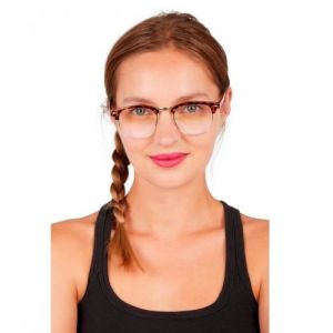 Fausses Lunettes de Vue Marrons Femme PtitClown PtitClown - Marron