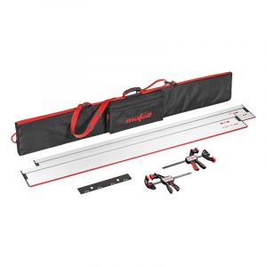 Mafell Lot de 2 rails de guidage F160 avec housse de transport et serre-joint ¿ 209591