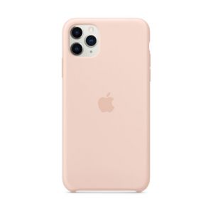 Image de Apple Coque iPhone 11 Pro Max Silicone Rose des sabl