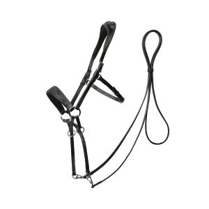 Bridons sans mors pour cheval Edix Saddles ED1-Rose