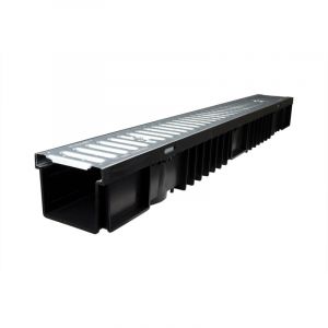 Caniveau Galvanisé 1000 x 125 x 105 mm - Par Pièce