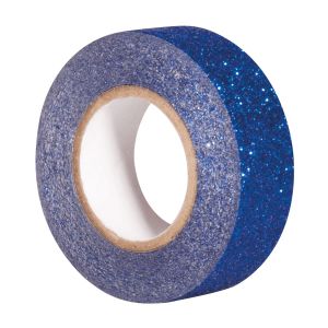 Image de Rayher Glitter tape bleu nuit 5mx1,5cm