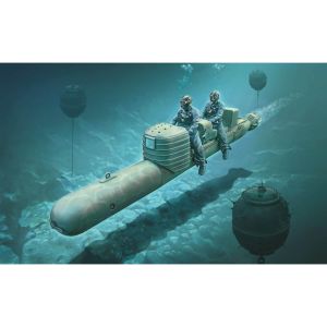 Italeri Maquette sous-marin : S.L.C. 200 Maiale avec équipage