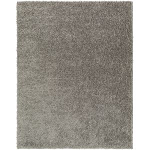 SURYA - Tapis Shaggy Uni Chic SOSO - 160x213cm - Gris Foncé