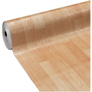 Emmevi Plancher Pvc Revêtement Rouleau Vinyle 31 Tailles Design Bois Naturel Lanières 100 x 450 cm Dis_F
