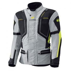 Held Veste textile Zorro gris/fluorescent-jaune - XS