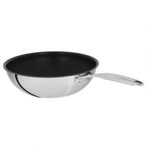 Cristel Wok rev&ecirc;tu 28 cm Castel'pro
