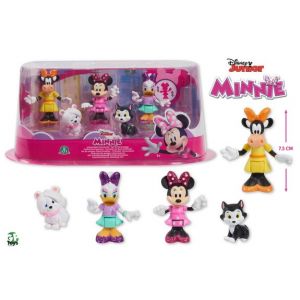 Image de GP Toys Minnie Mouse Minnie - Coffret 5 Figurines 7,5 Cm Articulées