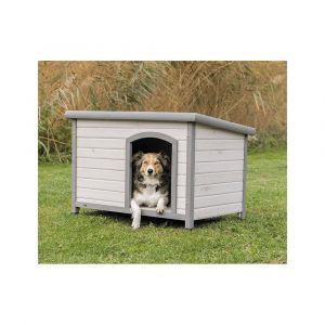 Nic Cl ic toit plat M L: 104 x 72 x 68 cm, grise pour chiens animallparadise AP 39562