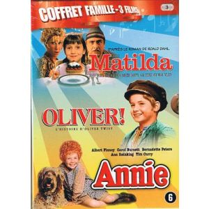 Coffret Matilda + Oliver ! + Annie