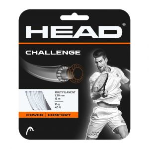 Head Racket Corde Simple De Tennis Challenge 12 M 1.30 mm White