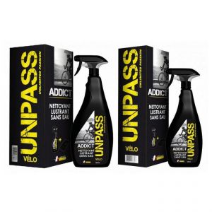 Image de Unpass Addict Nettoyant Lustrant Sans Eau 500ml One Size Black / Yellow