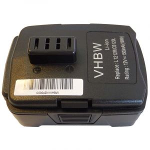 Vhbw Li-ION Batterie 1500mAh pour Outils éléctroniques Ryobi HJP001, HJP001K, HJP002, HP612K, JG001, LSD-1201PB, LSD-1202PB comme CB120L, BPL-1220