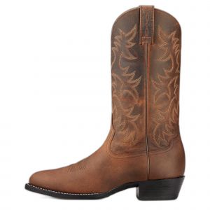 Bottes western en cuir Ariat Heritage R Toe