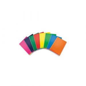 Pigna, Maxi Colours, A4 21x29.7 cm, 80 g, Couverture en carton couché une face, Feuilles à trous pour le CE2, Couleurs assorties, 10