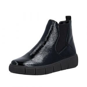 Remonte Femme D1t71 Bottes Chelsea, Noir, 41 EU