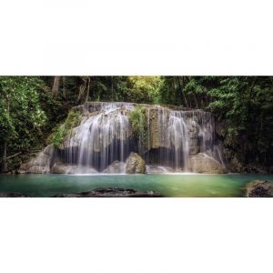 Image de AG Jungle waterfall, photo murale intissée, 202 x 90 cm, 1 part ART