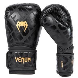 Venum Contender 1.5 XT Gants de boxe, Mixte Adulte, 10 Oz, Noir/Or