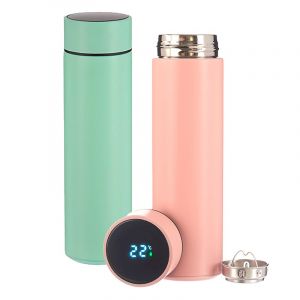 Dam Pack de 2 thermos. Écran led avec indicateur de température.