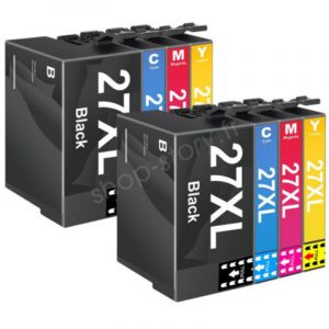 Pack de Cartouches Compatibles EPSON 27 XL pour Imprimantes WorkForce