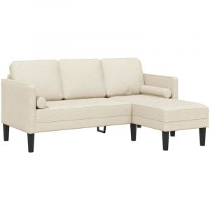 VidaXL Ensemble de Canapés Lin 173 x 131 x 67 cm tissu
