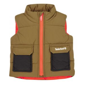 Timberland Doudounes enfants DOUDOUNE SANS MANCHES T60341 Multicolore - Taille 6 mois,9 mois,12 mois,18 mois