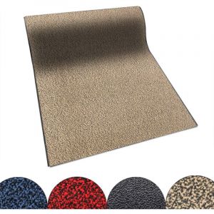 Tapis ext&eacute;rieur, Tapis antid&eacute;rapant tr&egrave;s absorbant SKY moutarde-noir 90 x 300 cm
